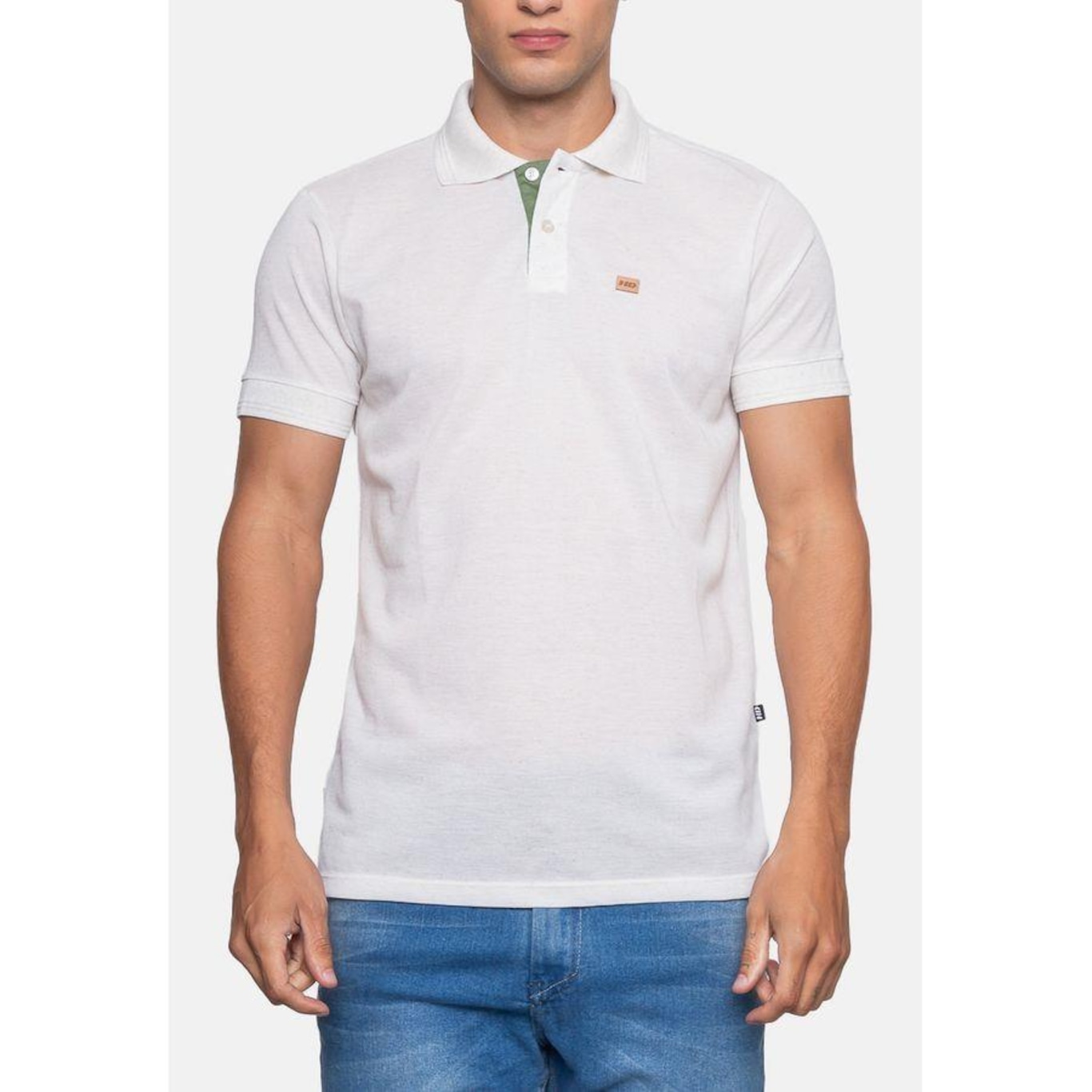 Camisa Polo Hd Linen - Masculina - Foto 1