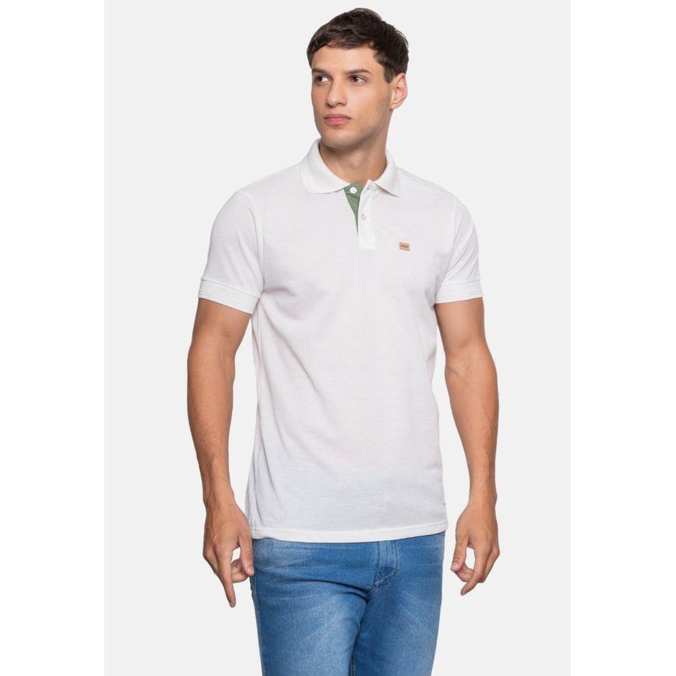 Camisa Polo Hd Linen - Masculina - Foto 2