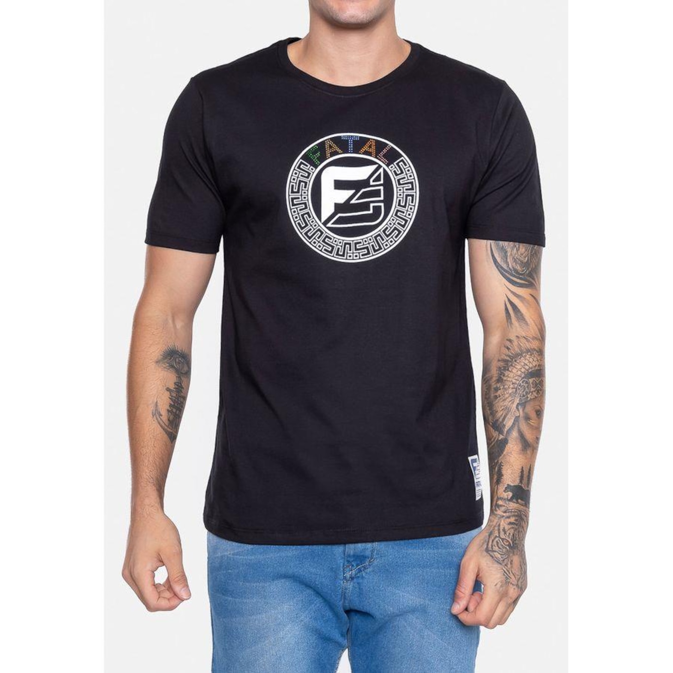 Camiseta Fatal Estampada Vers - Masculina - Foto 3