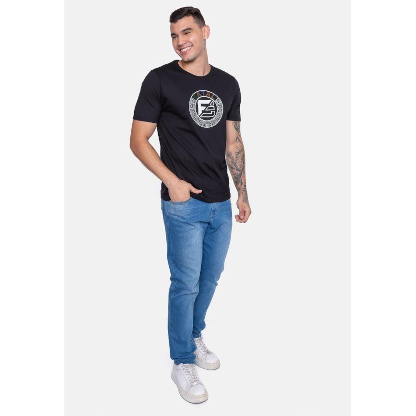 Camiseta Fatal Estampada Vers - Masculina - Foto 5