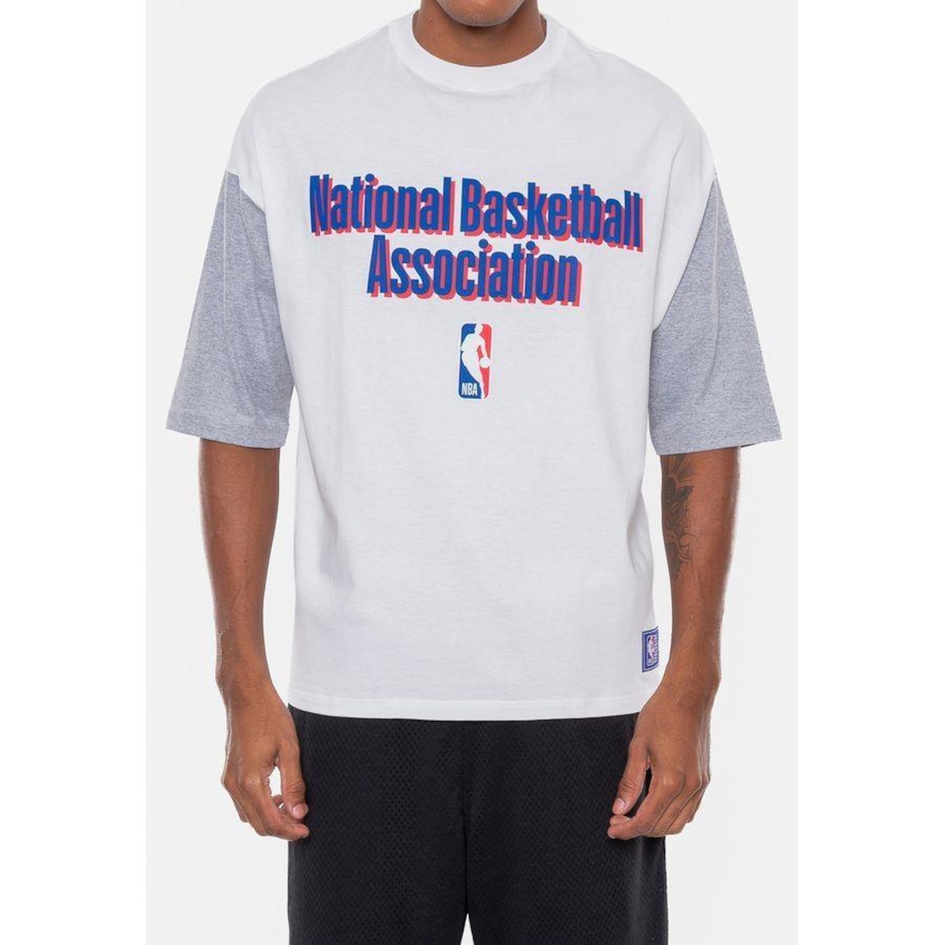 Camiseta Nba Oversized Vintage - Masculina - Foto 2