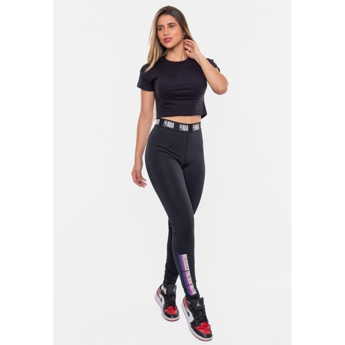 Calça Nba Neon Sandy - Feminina - Foto 2