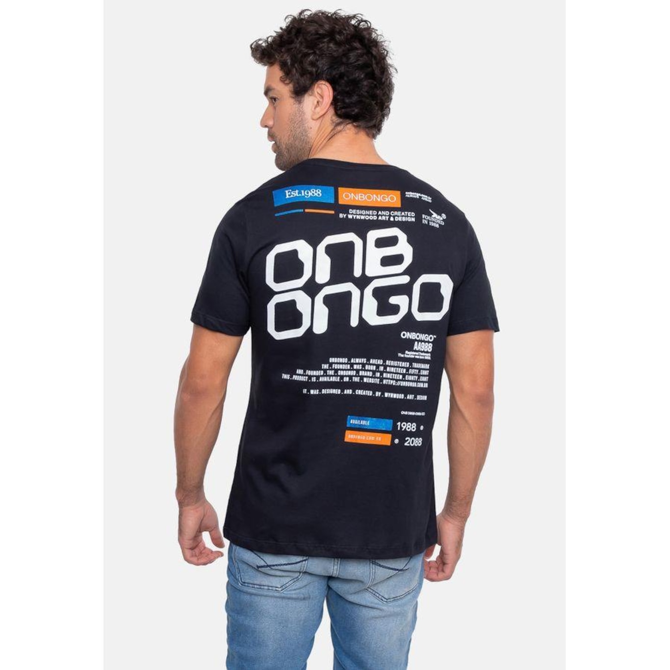 Camiseta Onbongo Estampada - Masculina - Foto 2