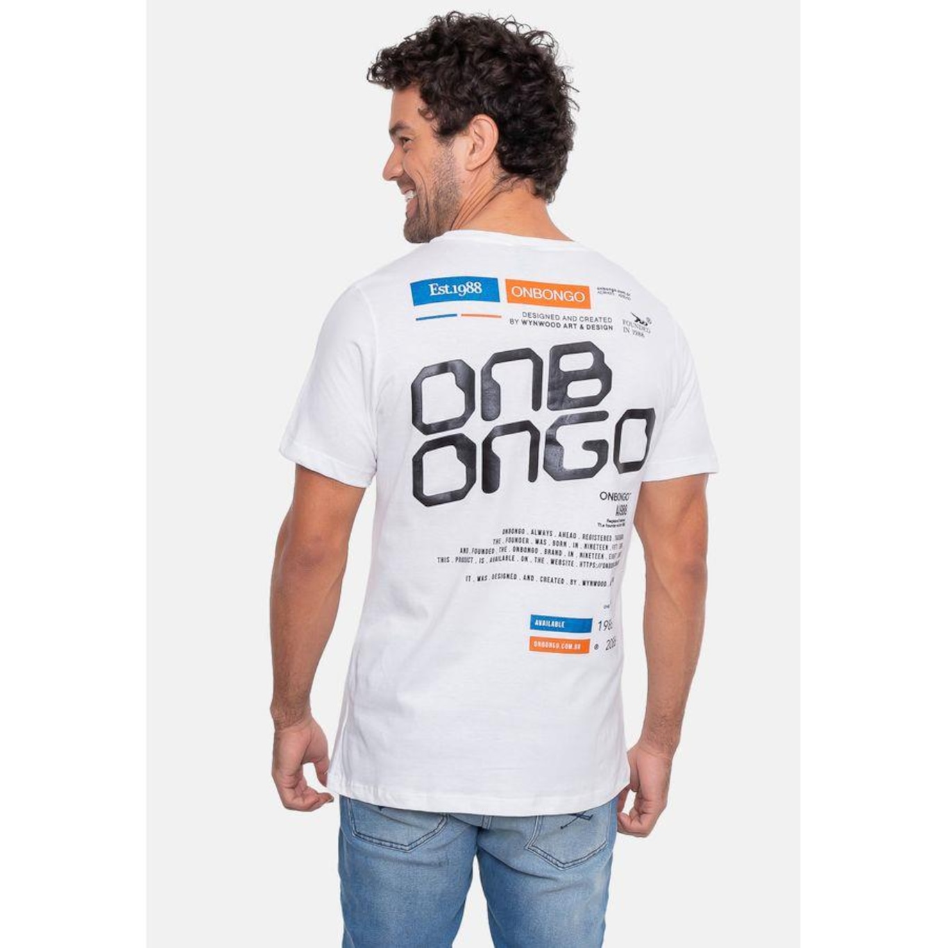 Camiseta Onbongo Estampada - Masculina - Foto 2