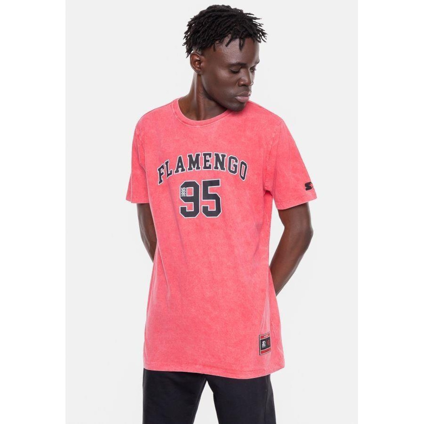 Camiseta Starter Especial Collab Flamengo Oficial - Masculina - Foto 4