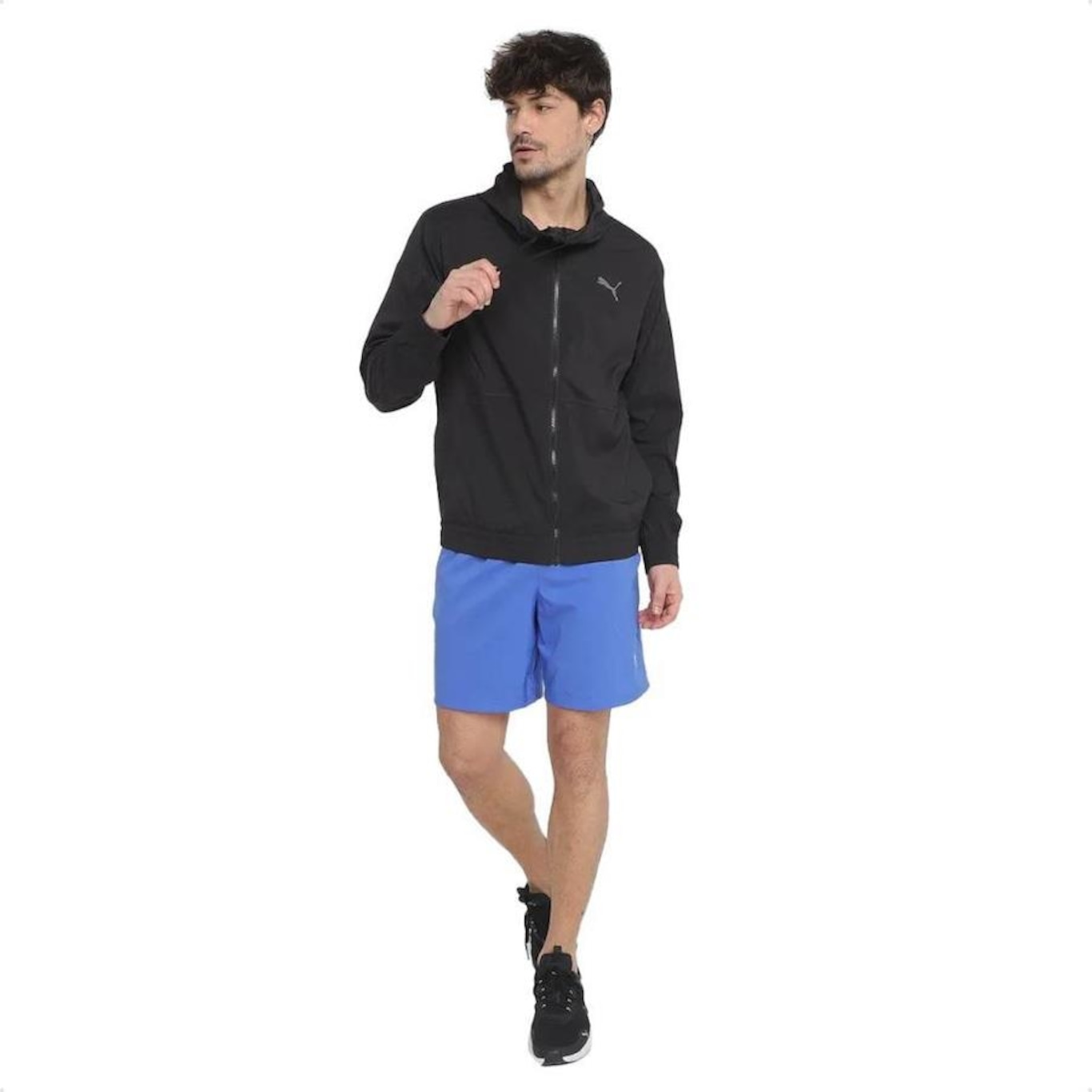 Jaqueta Corta Vento Puma Fit Woven Masculina - Foto 1