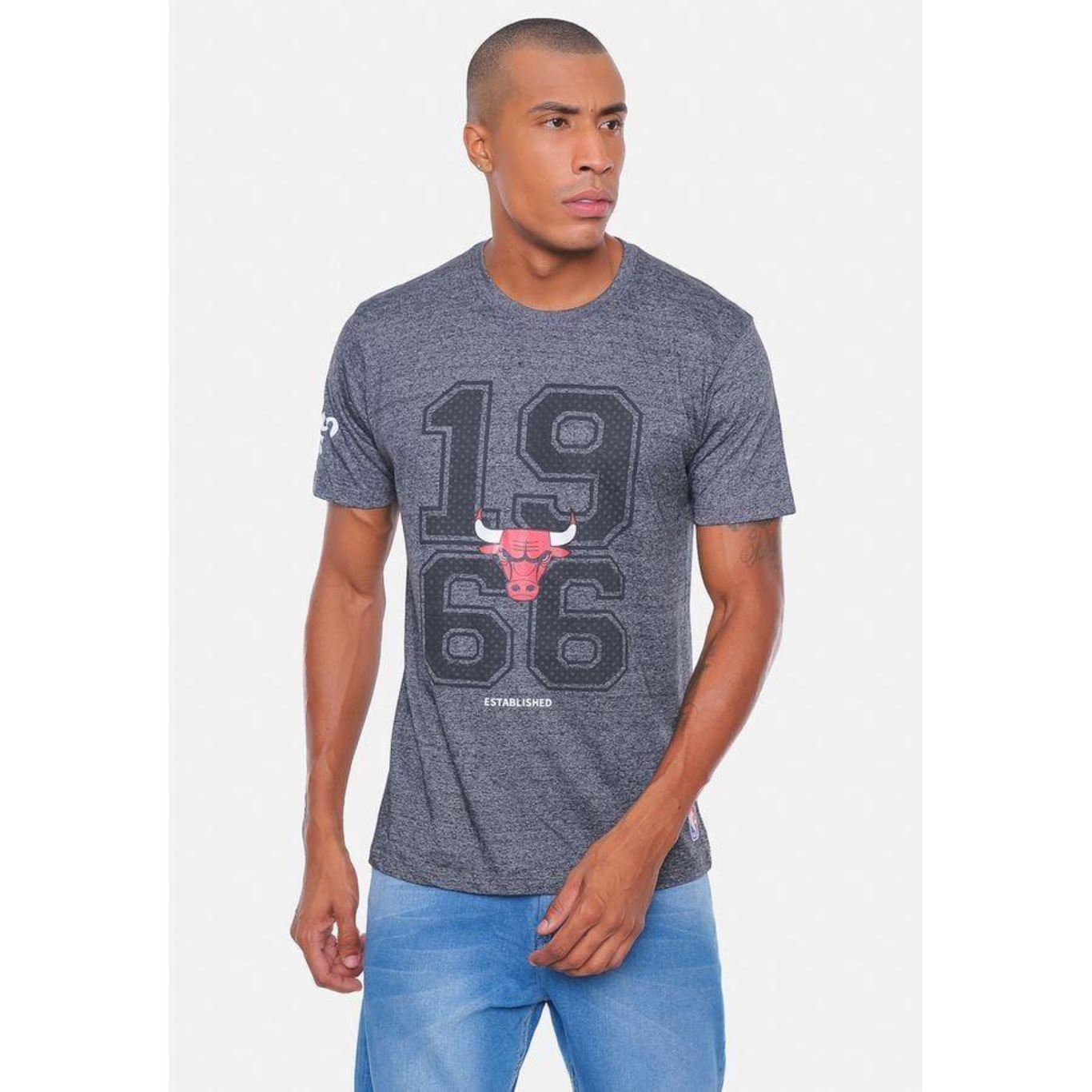 Camiseta Nba Year Chicago Bulls - Masculina - Foto 4