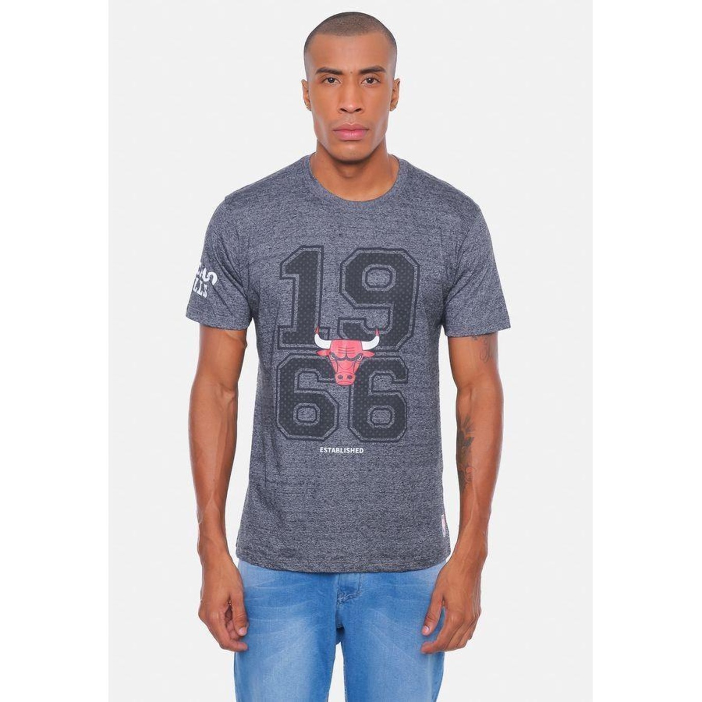 Camiseta Nba Year Chicago Bulls - Masculina - Foto 5