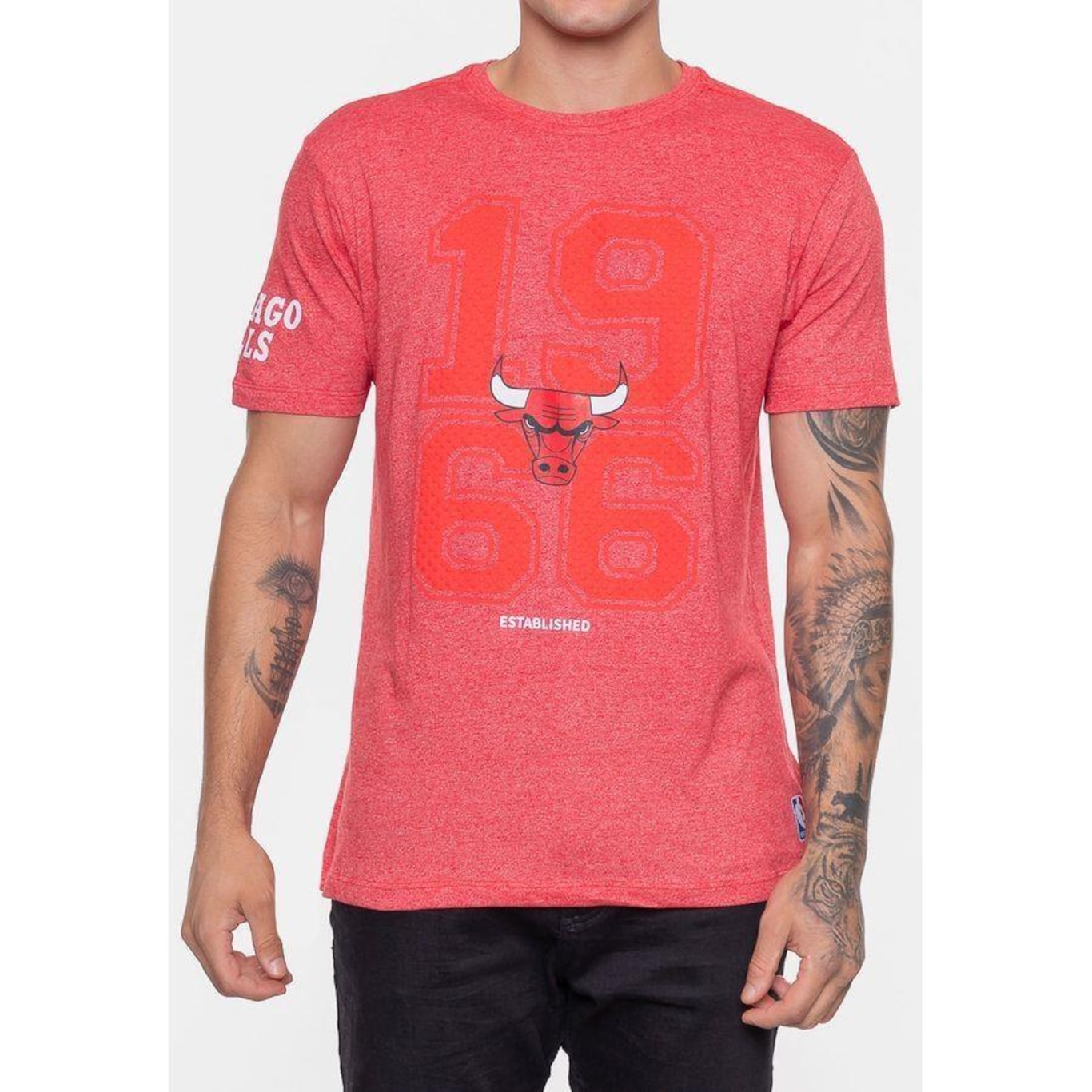 Camiseta Nba Year Chicago Bulls - Masculina - Foto 5