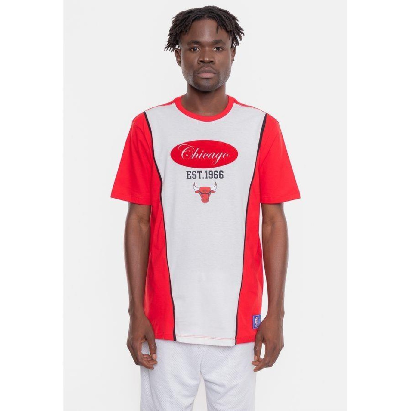 Camiseta Nba Eightie Team Chicago Bulls - Masculina - Foto 3