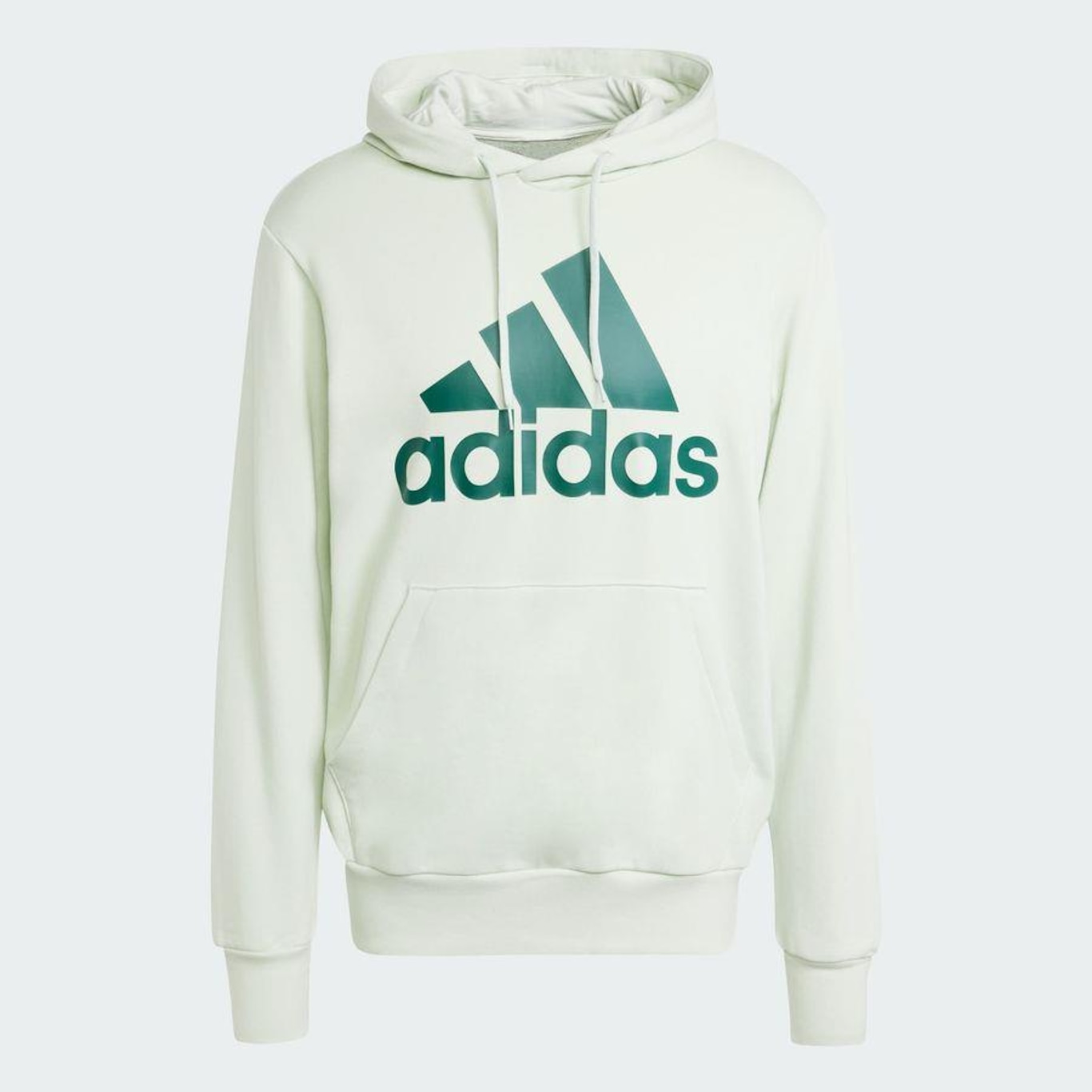 Blusão Moletinho Capuz adidas Essentials Big Logo - Masculino - Foto 4