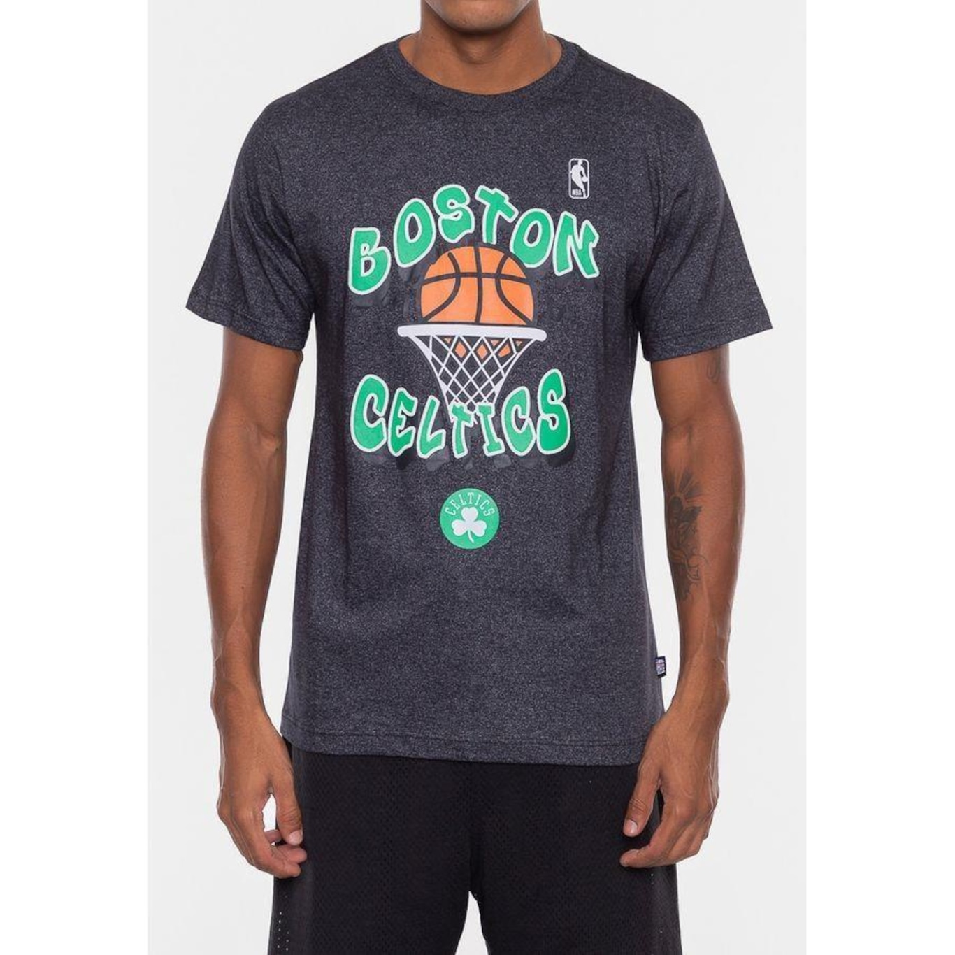 Camiseta Nba Basket Boston Celtics - Masculina - Foto 3