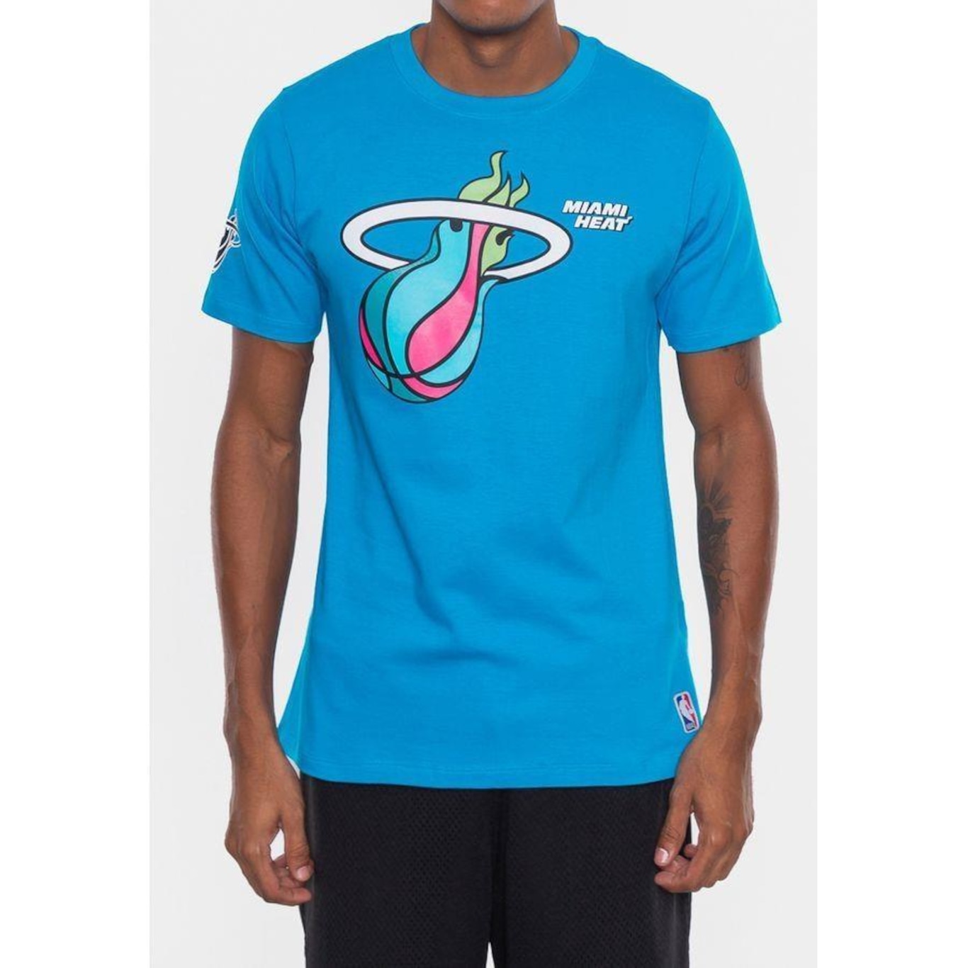 Camiseta Nba Sneakers Miami Heat Reef - Masculina - Foto 2