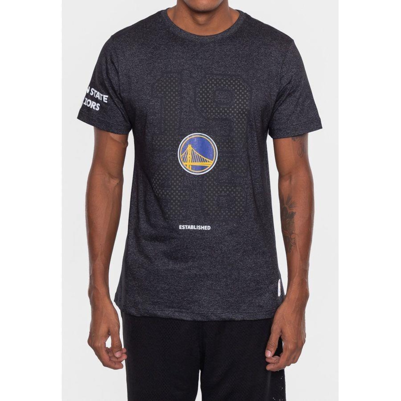 Camiseta Nba Year Golden State Warriors - Masculina - Foto 1