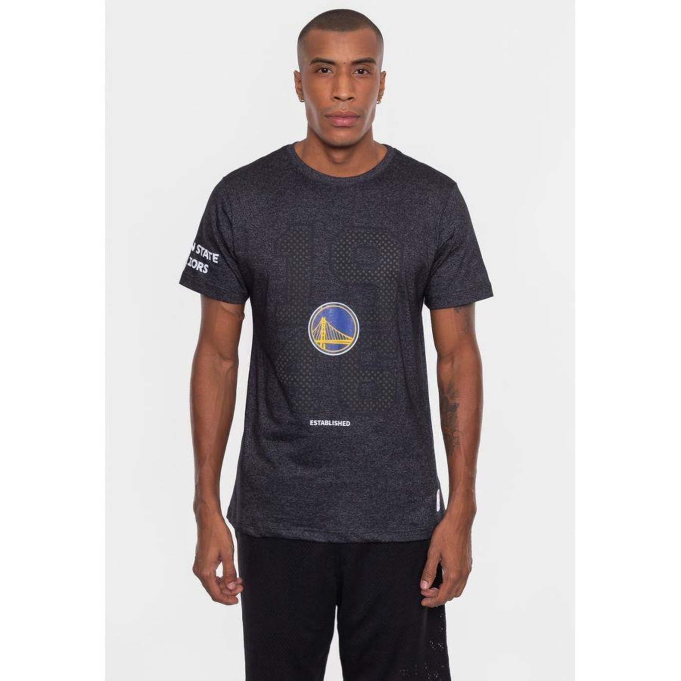 Camiseta Nba Year Golden State Warriors - Masculina - Foto 5