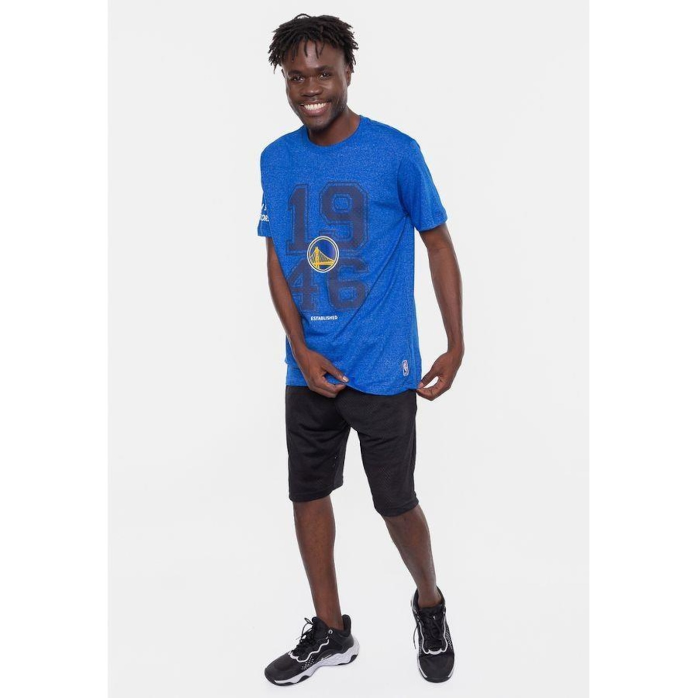 Camiseta Nba Year Golden State Warriors - Masculina - Foto 1