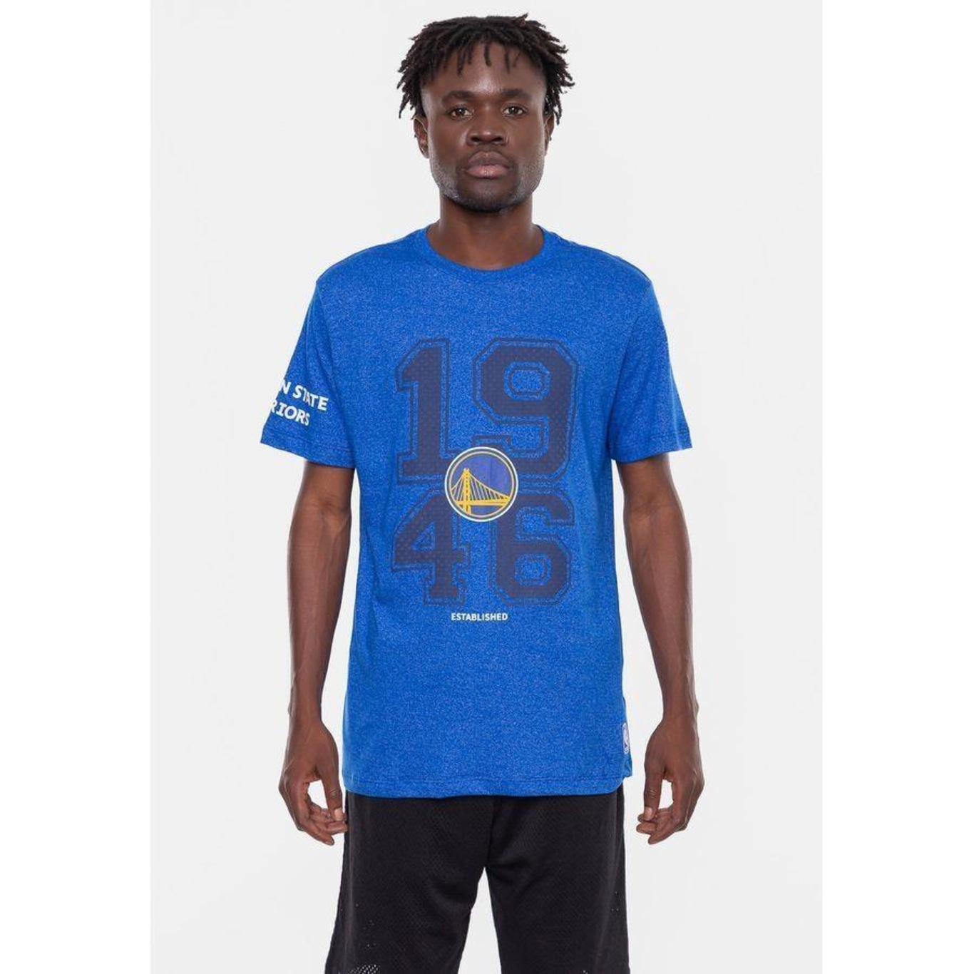 Camiseta Nba Year Golden State Warriors - Masculina - Foto 3