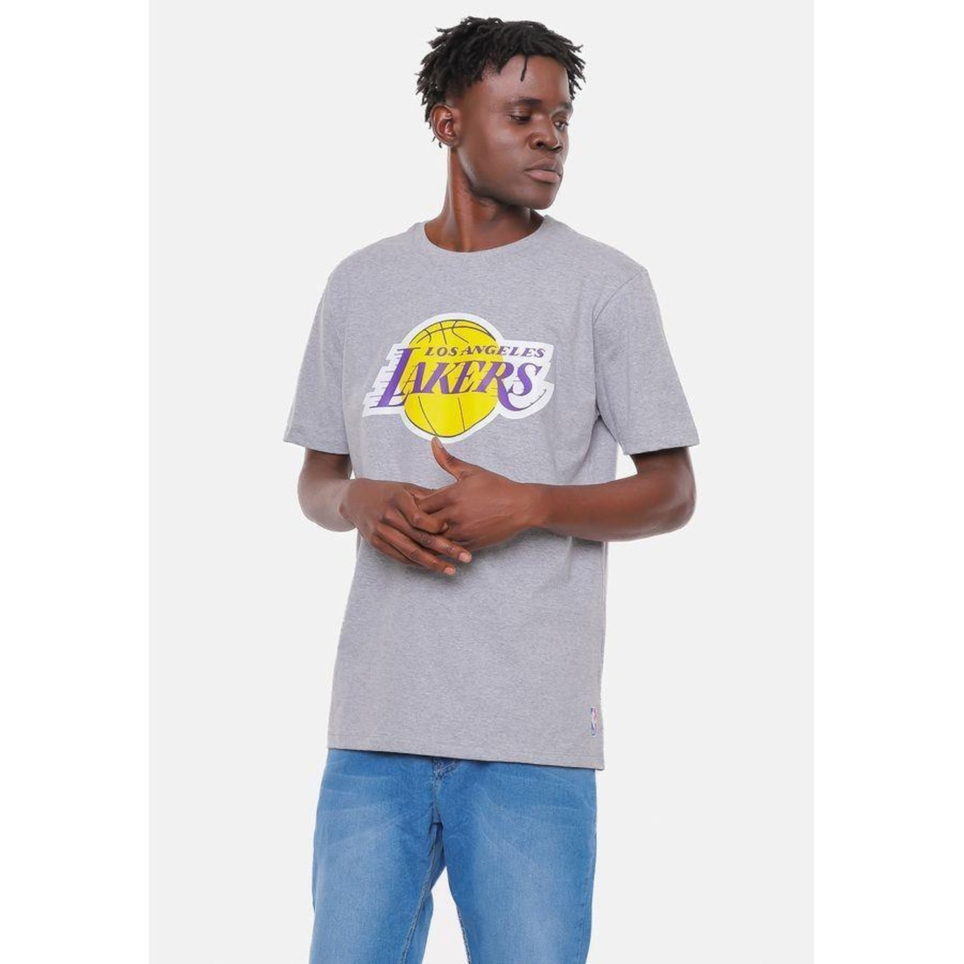 Camiseta Nba Transfer Los Angeles Lakers - Masculina - Foto 2