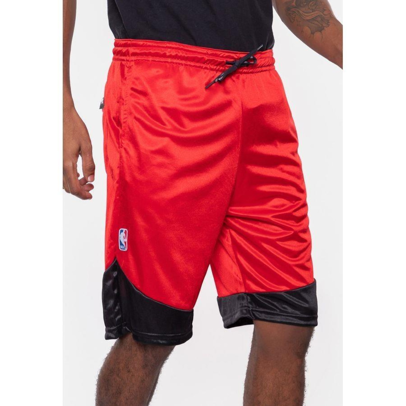 Bermuda Nba Sintética Chicago Bulls - Masculina - Foto 1