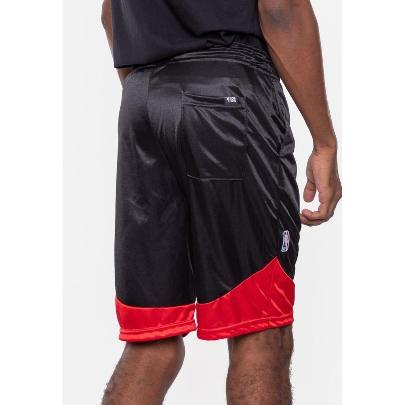 Bermuda Nba Sintética Chicago Bulls - Masculina - Foto 2