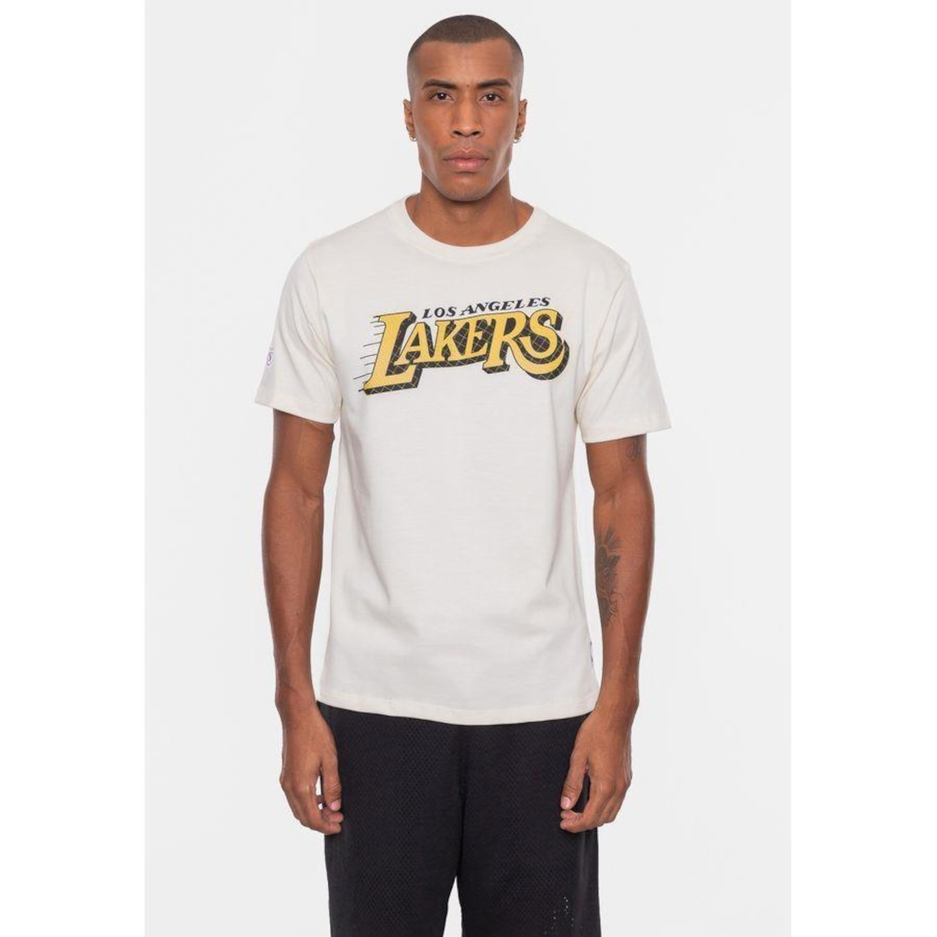 Camiseta Nba Sneakers Los Angeles Lakers - Masculina - Foto 1