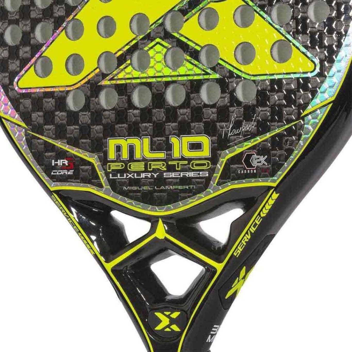 Raquete Padel Nox Ml10 Perto Luxury Series Carbono 12K - Foto 3