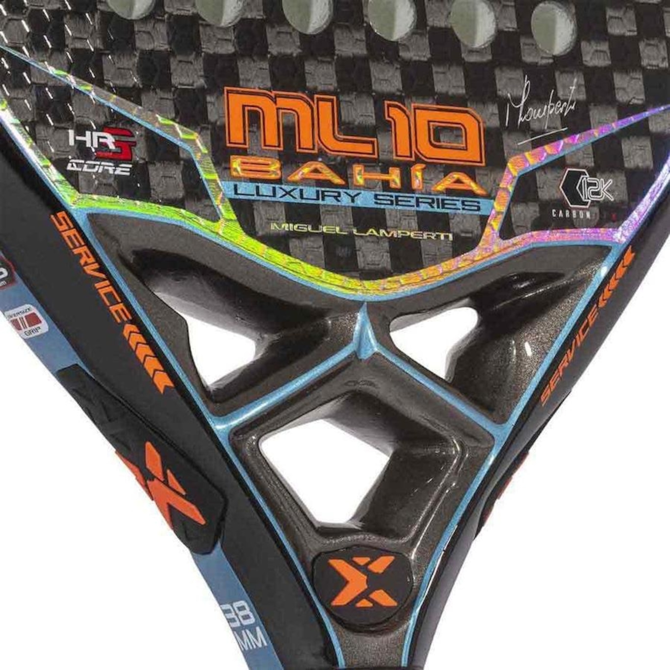 Raquete Padel Nox Ml10 Bahía Luxury Series Carbono 12K - Foto 2