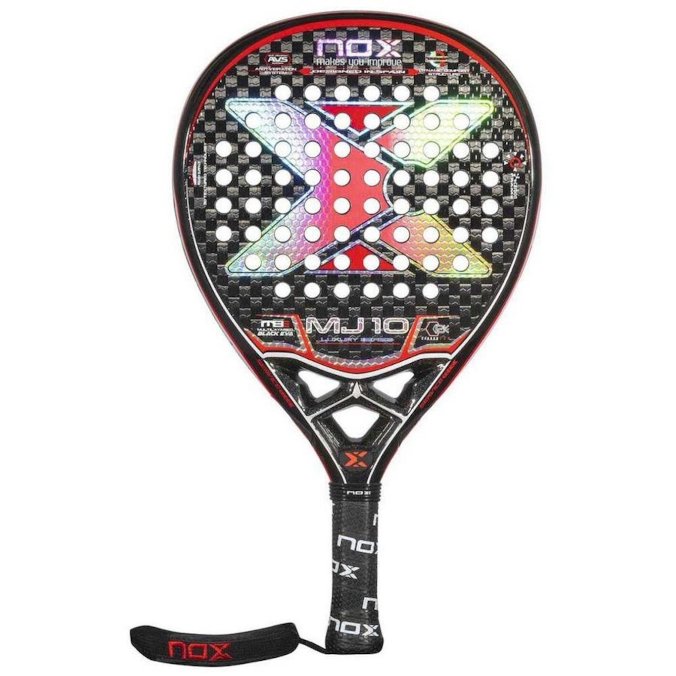 Raquete Padel Nox Mj10 Luxury Series Carbono 12K - Foto 1