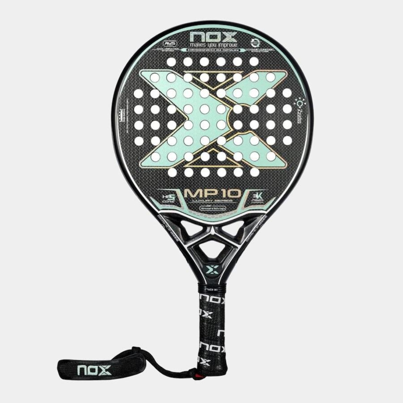 Raquete Padel Nox Mp10 Luxury Series Carbono 3K - Foto 1