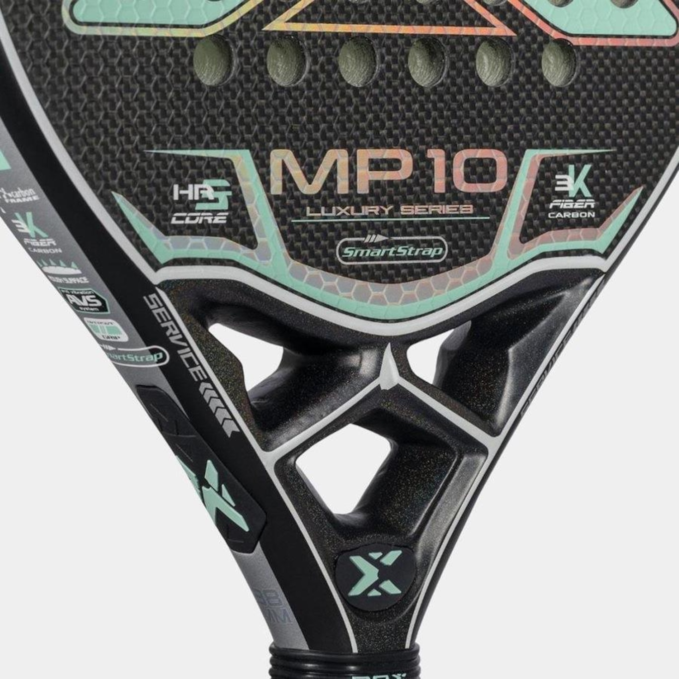 Raquete Padel Nox Mp10 Luxury Series Carbono 3K - Foto 2