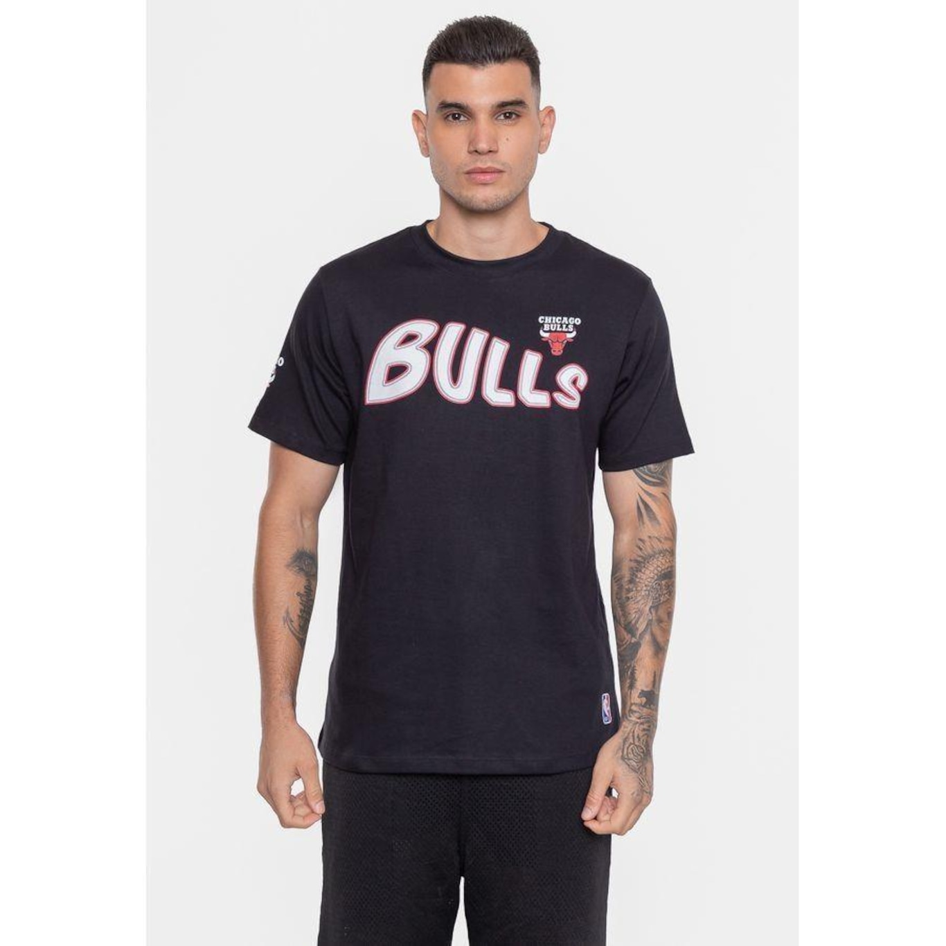 Camiseta Nba Sneakers Chicago Bulls - Masculina - Foto 1