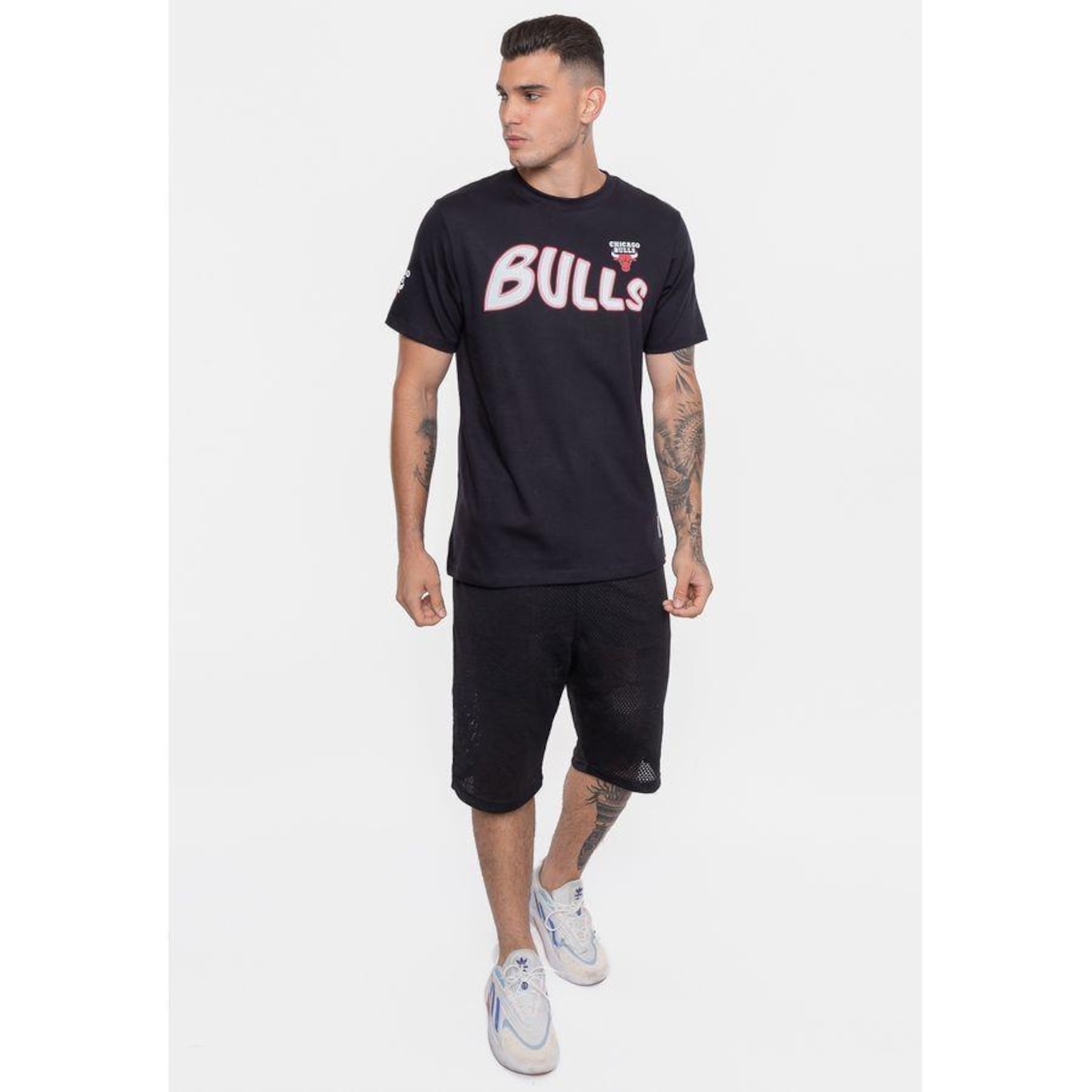 Camiseta Nba Sneakers Chicago Bulls - Masculina - Foto 3