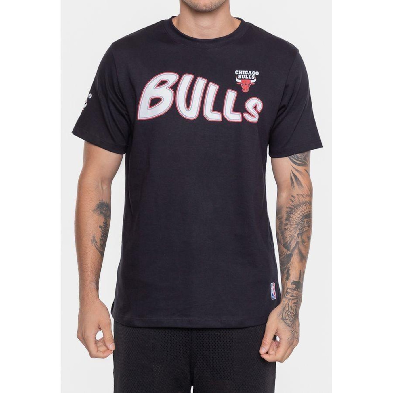 Camiseta Nba Sneakers Chicago Bulls - Masculina - Foto 4