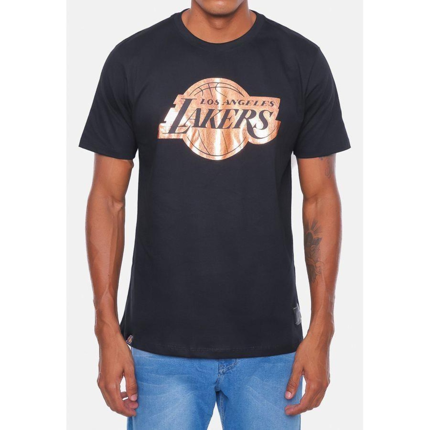 Camiseta Nba Sunshine Los Angeles Lakers - Masculina - Foto 4