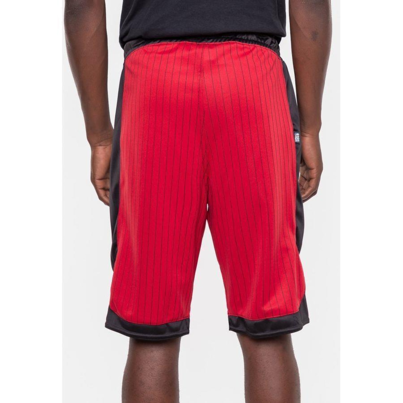 Bermuda Nba Stripe Chicago Bulls Vermelha - Nba - Masculino - Foto 2