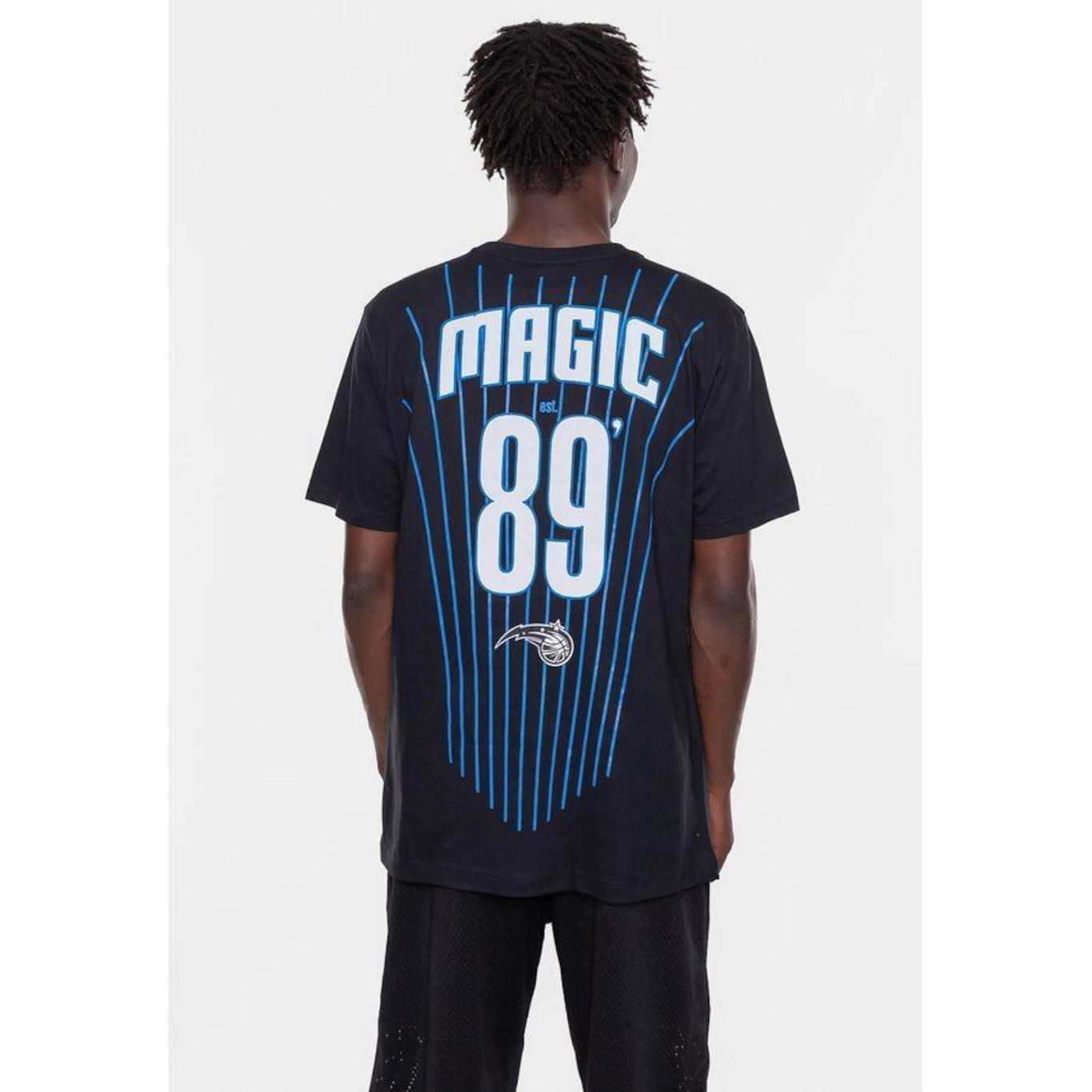 Camiseta Nba State Number Orlando Magic - Masculina - Foto 2