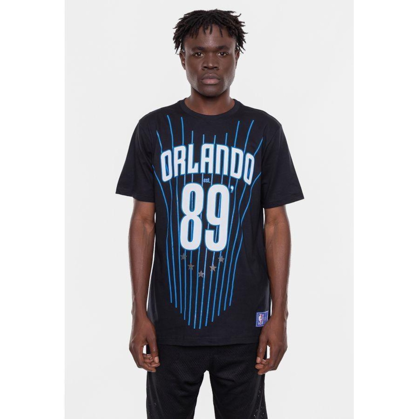 Camiseta Nba State Number Orlando Magic - Masculina - Foto 4