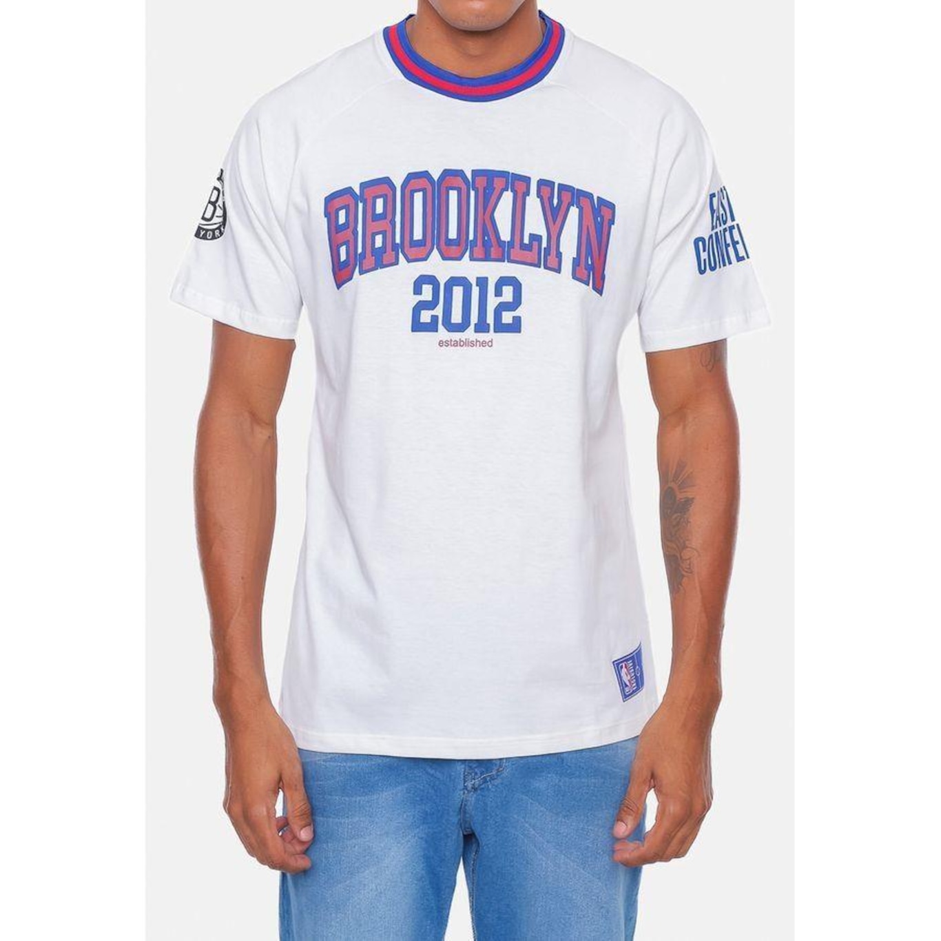 Camiseta Nba Classic Numb Brooklyn Nets - Masculina - Foto 3