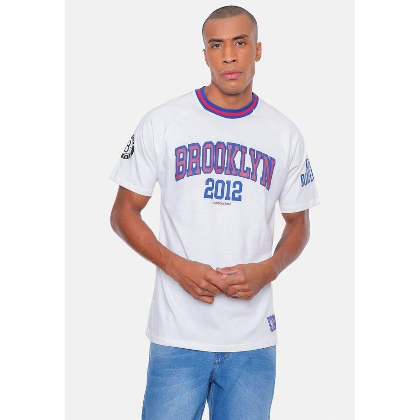 Camiseta Nba Classic Numb Brooklyn Nets - Masculina - Foto 4