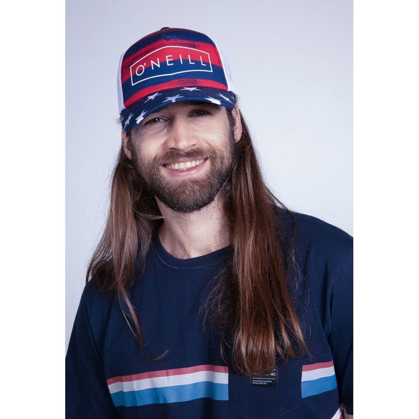 Boné Oneill Trucker Freedom - Snapback - Masculino - Foto 1