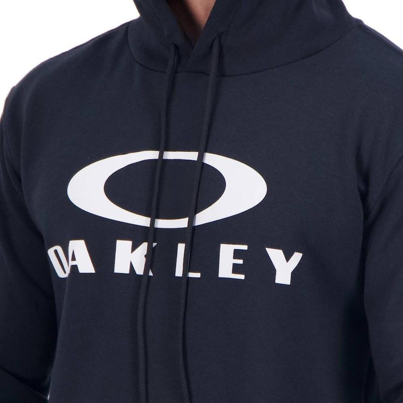 Blusão de Moletom com Capuz Oakley Dual Hoodie Ii Wt24 Blackout - Masculino - Foto 3