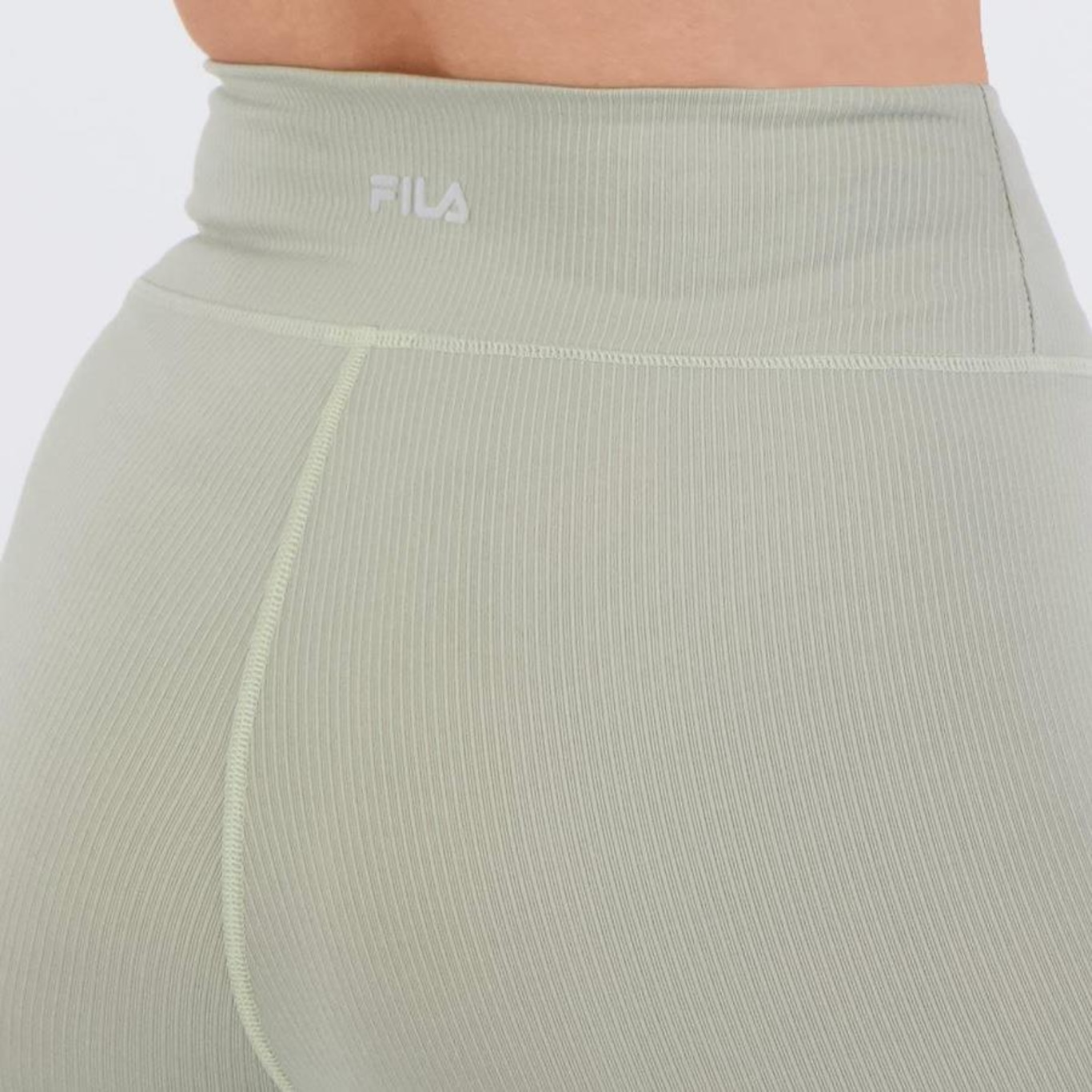 Calça Legging Fila Life Ribbed - Feminina - Foto 4