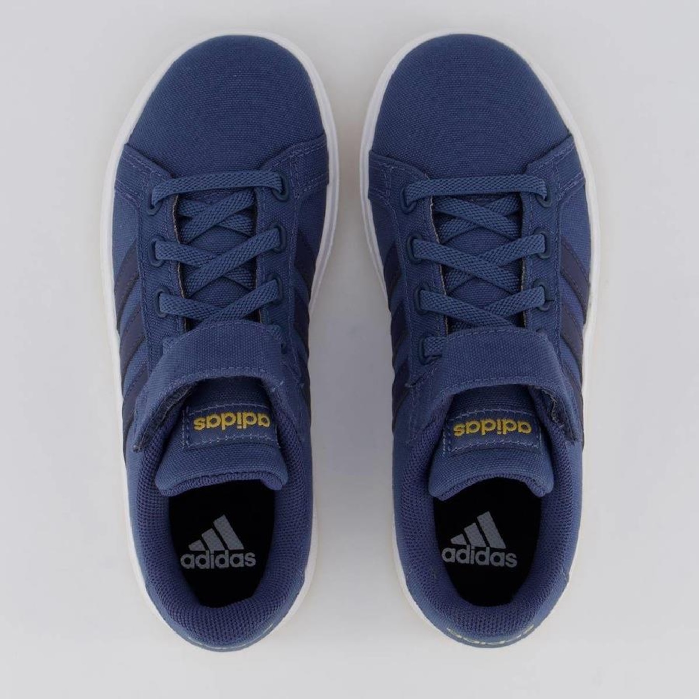 Tênis adidas Grand Court 2.0 - Infantil - Foto 4