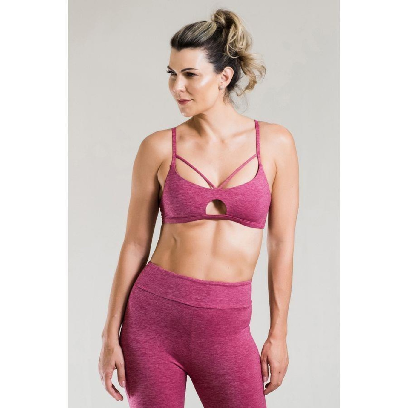 Top Fitness Suntime Strappy - Feminino - Foto 1