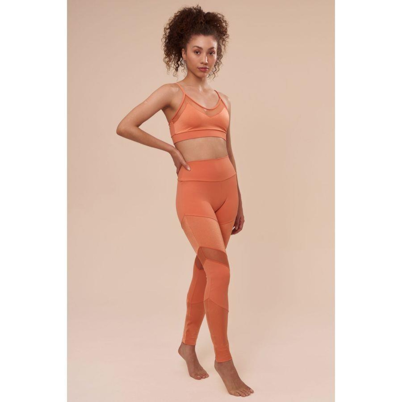 Calça Legging Suntime Athletic Papaya - Feminina - Foto 1