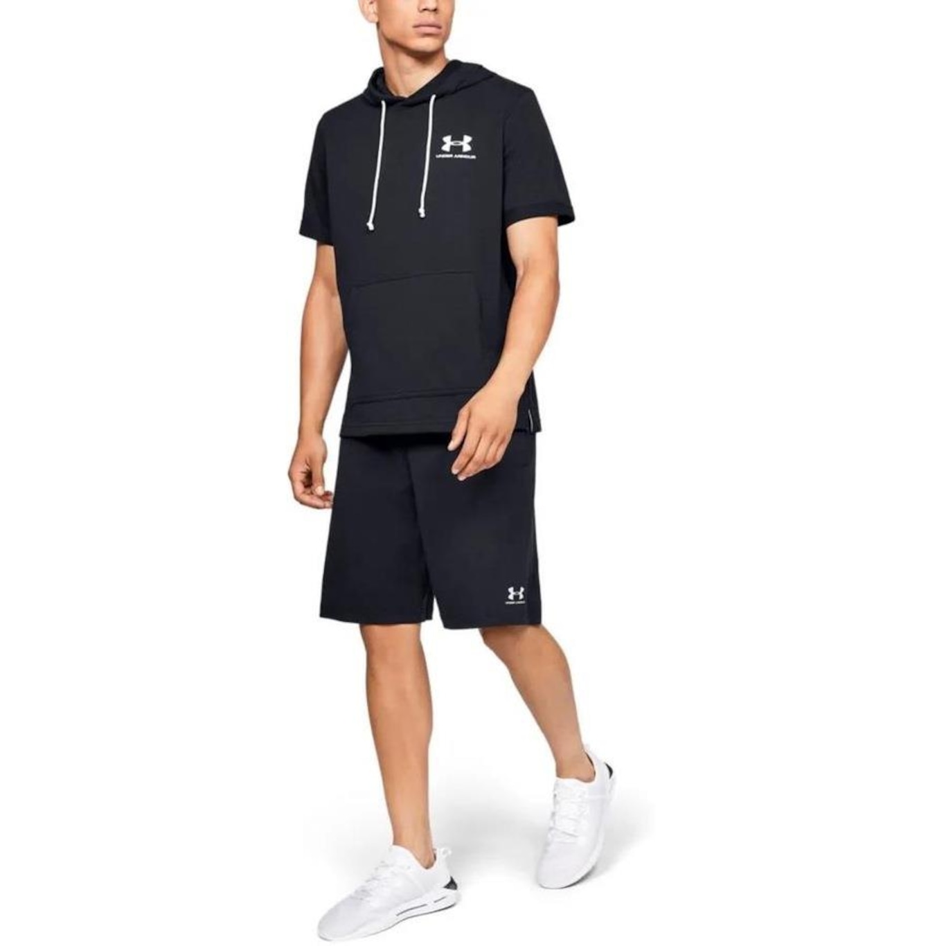 Bermuda Under Armour Sportstyle Cotton - Masculina - Foto 2