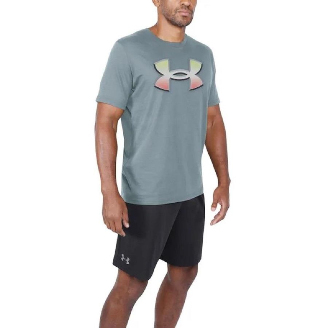 Camiseta Under Armour Big Logo 2.0 Ss Lam - Masculina - Foto 3