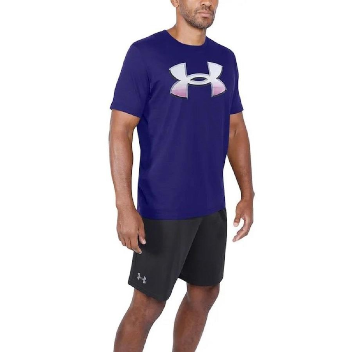 Camiseta Under Armour Big Logo 2.0 Ss Lam - Masculina - Foto 3