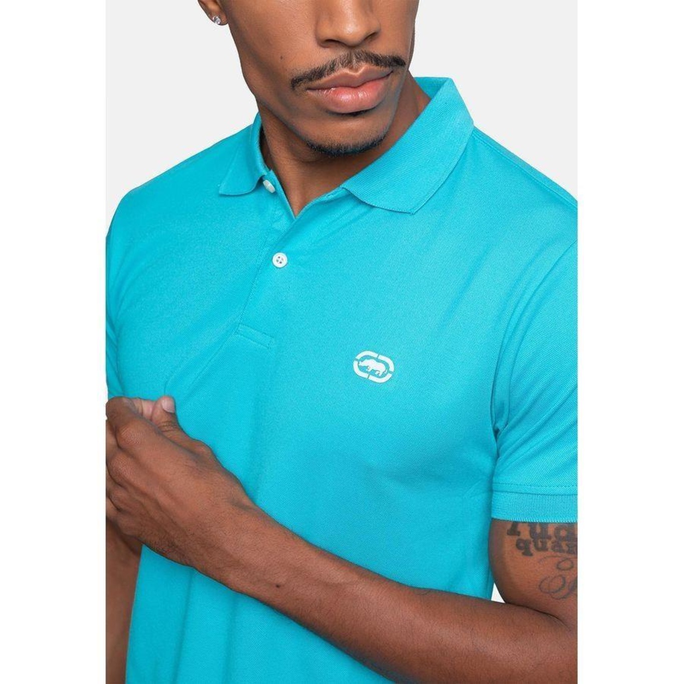 Camisa Polo Ecko Piquet - Masculina - Foto 1