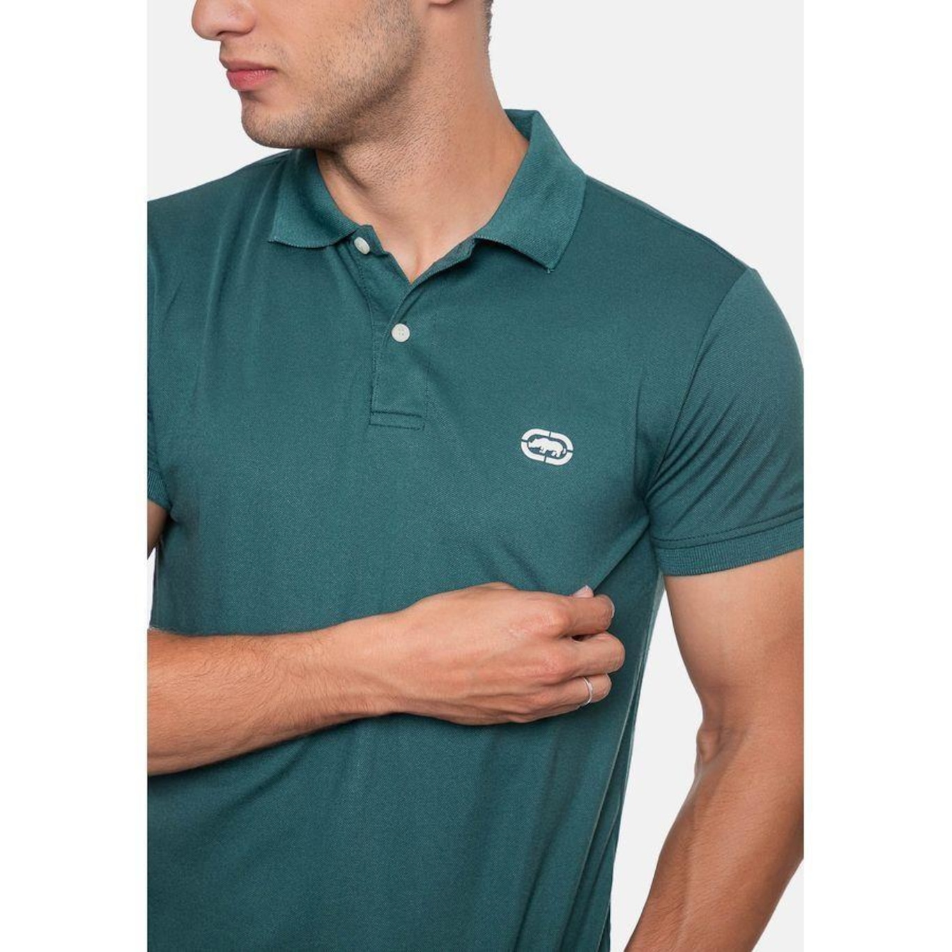 Camisa Polo Ecko Piquet - Masculina - Foto 1